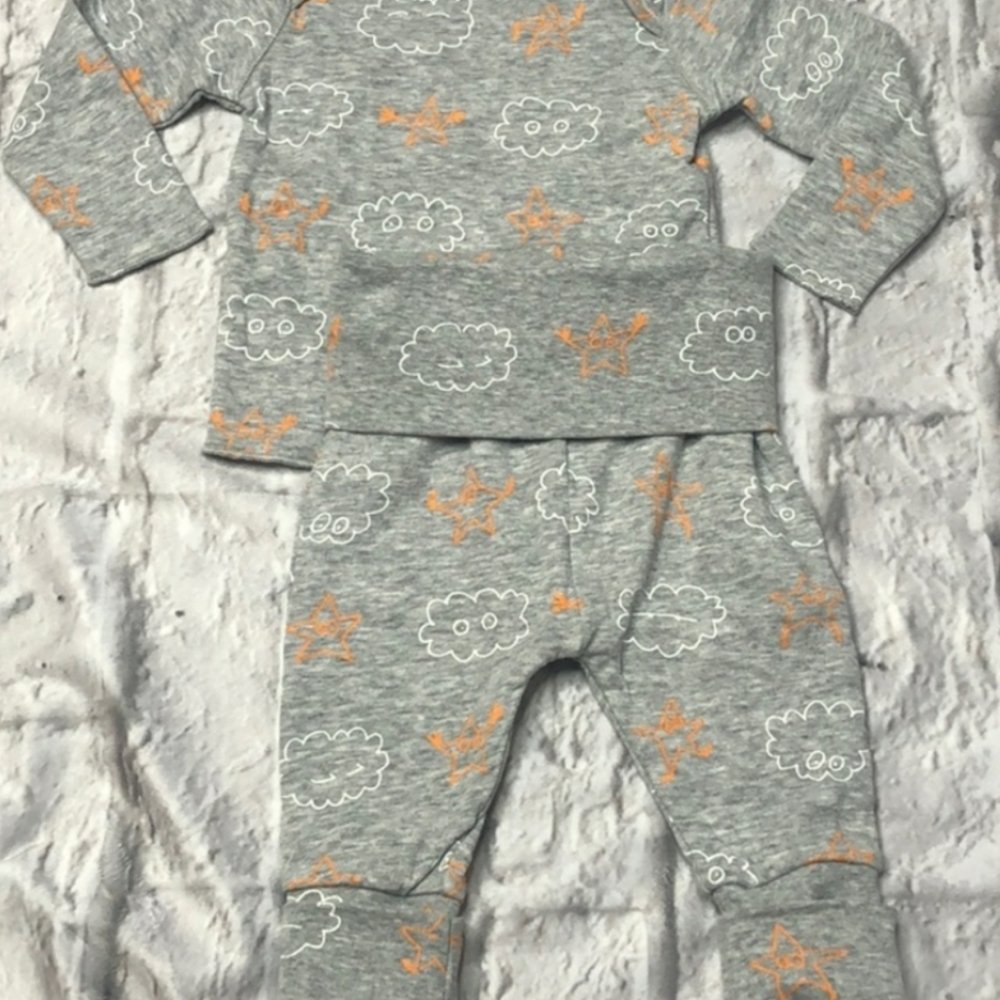 Stella McCartney Kids Baby Buster/Feather Gray 6M